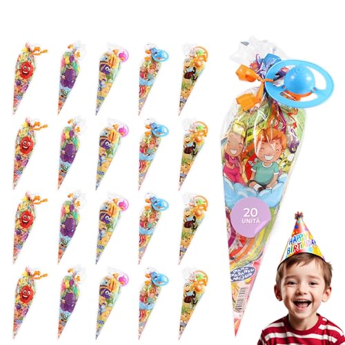 20 Bustine Caramelle Compleanno Bambini - Sacchetti Caramelle Compleanno Bambini - Caramelle Imbustate Singolarmente - Pacchetti Caramelle Festa di Compleanno - Dolci per Compleanno Bambini 20 Bustine Caramelle Compleanno Bambini - Sacchetti Caramelle Compleanno Bambini - Caramelle Imbustate Singolarmente - Pacchetti Caramelle Festa di Compleanno - Dolci per Compleanno Bambini von MADARAMART