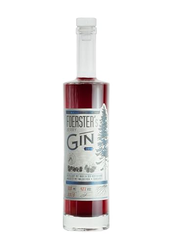 FOERSTERs Berry Gin | Mit Waldbeeren & Brombeeren | 42% vol - Manufakturprodukt I 500 ml von MAENNERHOBBY
