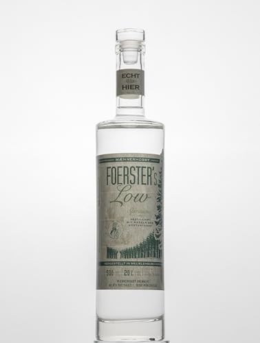 FOERSTERs Low Gin | Nur 20% vol | Milder "Gin" mit wenig Alkohol I 500 ml von MAENNERHOBBY