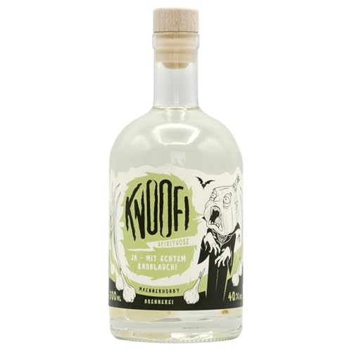 Knoofi Knoblauchschnaps | Mit echtem Knoblauch | ORIGINAL I 500 ml Knoofi Knoblauchschnaps | Mit echtem Knoblauch | ORIGINAL I 500 ml von MAENNERHOBBY