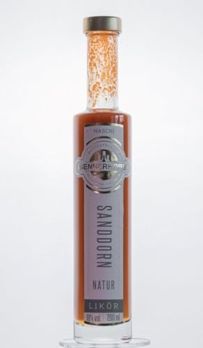 Sanddornlikör mit echter Frucht | 20% vol | mit frisch gepresstem Saft | 200 ml von MAENNERHOBBY