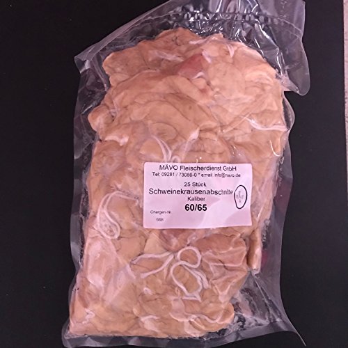 25 Stk. Schweinekraußen 27 cm gebunden Kaliber 60/65 25 Stk. Schweinekraußen 27 cm gebunden Kaliber 60/65 von MÄVO