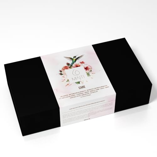MAJTI CARE Teebox zum Selbstmischen I 100% Bio-Zutaten für einzigartige Mischungen I Verschenke ME-Time und Freude an neuen Geschmackskreationen I Mit Link zur Atemmediation von MAJTI