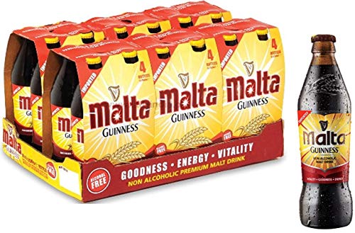 MALTA GUINNESS - Alkoholfreies Malzgetränk, 24er pack (24 X 330 ML) von MALTA GUINNESS