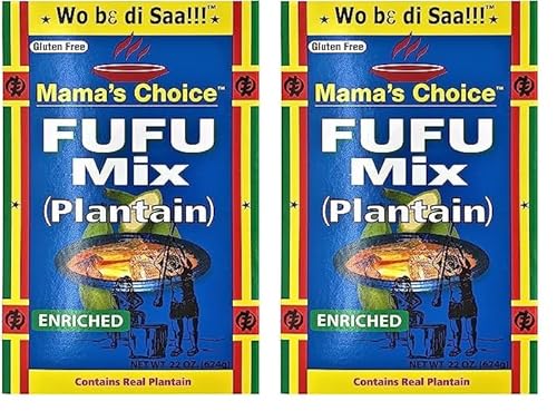 MAMA'S CHOICE - Bananen Mehl (Fufu), (1 X 624 GR) (Packung mit 2) von MAMA'S CHOICE
