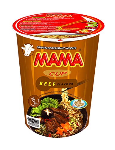 MAMA - Instant Cup Nudeln Rindfleisch - (1 X 70 GR) von MAMA