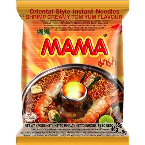 MAMA - Instant Nudeln Garnele Sahnig - Multipack (30 X 55 GR) von MAMA