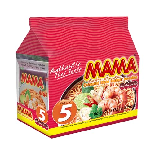 MAMA - Instant Nudeln Garnelen - 5 X 60 GR MAMA - Instant Nudeln Garnelen - 5 X 60 GR von MAMA