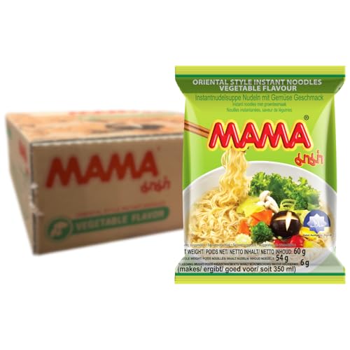 MAMA - Instant Nudeln Gemüse, 30er pack (30 X 60 GR) von MAMA