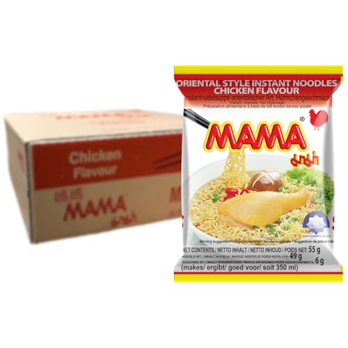 MAMA - Instant Nudeln Hühn - Multipack (30 X 55 GR) von MAMA