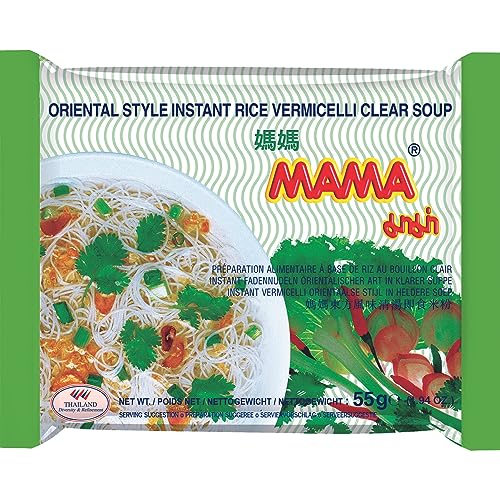 MAMA - Instant Reis Vermicelli Klar Suppe, 30er pack (30 X 55 GR) von MAMA