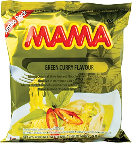 MAMA Instantnudeln, Curry, grün, 90 g MAMA Instantnudeln, Curry, grün, 90 g von MAMA