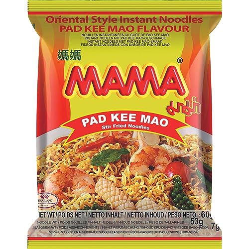 MAMA - Instant Nudeln Pad Kee Mao, 30er pack (30 X 60 GR) von MAMA