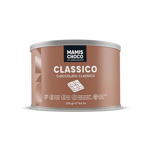 Mamis Caffè klassische Kakao-Trinkschokolade (250 Gramm). Italienische Trinkschokolade für heißen oder kalten Trinkgenuß. von MAMIS CAFFÈ Un amore italiano