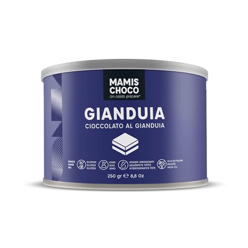 Mamis Caffè Trinkschokolade mit Gianduia-Geschmack (250 Gramm). Italienische Trinkschokolade für heißen oder kalten Trinkgenuß. von MAMIS CAFFÈ Un amore italiano