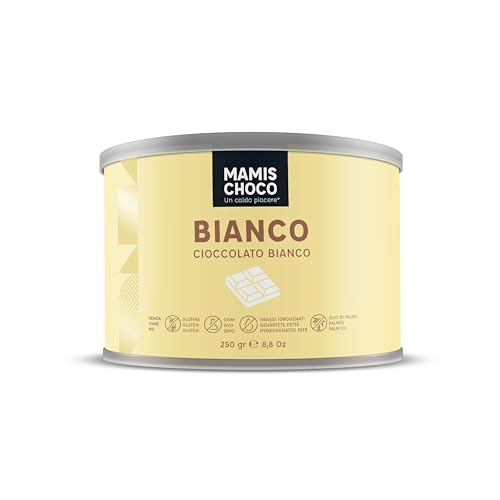 Mamis Caffè weiße Trinkschokolade (250 Gramm). Italienische Trinkschokolade für heißen oder kalten Trinkgenuß. Mamis Caffè weiße Trinkschokolade (250 Gramm). Italienische Trinkschokolade für heißen oder kalten Trinkgenuß. von MAMIS CAFFÈ Un amore italiano