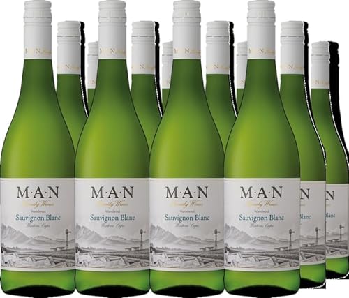 MAN Familiy Wines 12er Vorteilspaket Warrelwind Sauvignon Blanc 2023 (12 x 0.75 l) von MAN Familiy Wines