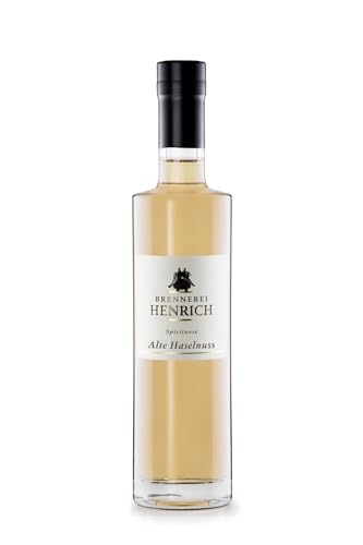 Alte Haselnuss Spirituose - Milde Haselnuss - Schnaps - Brennerei Henrich - 38% vol (Alte Haselnuss, 1 x 0,7 L) von MANDARINA