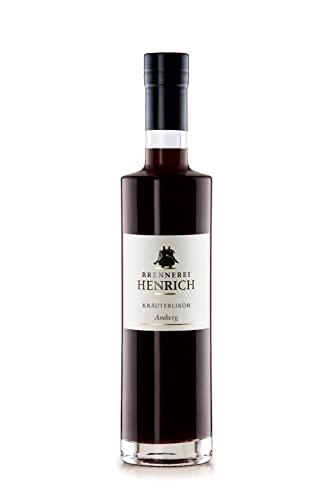 Amberg Kräuterlikör 0,5 L - 35% vol | leicht-fruchtig, kräutrig | traditionelles Familien Rezept von der Oma | handcrafted herbs liqueur von MANDARINA