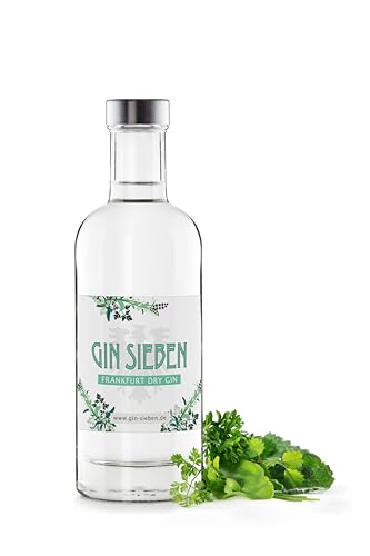 GIN SIEBEN 2.0 - Frankfurter Dry Gin - 42,7% vol mit 7 Botanicals, Kräuter der Grünen Soße, 500ml GIN SIEBEN 2.0 - Frankfurter Dry Gin - 42,7% vol mit 7 Botanicals, Kräuter der Grünen Soße, 500ml von MANDARINA
