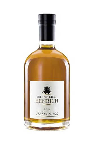 Haselnuss Likör 20% vol - 0,5 L - Haselnusslikör - Brennerei Henrich - Handcrafted - Haselnuss Schnaps - Hazelnut Liqueur Haselnuss Likör 20% vol - 0,5 L - Haselnusslikör - Brennerei Henrich - Handcrafted - Haselnuss Schnaps - Hazelnut Liqueur von MANDARINA