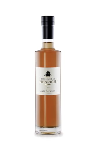 Salz Karamell Likör 0,5 L - 20% vol - saldet Caramel - traditionelle Familien Brennerei - handcrafted Caramel liqueur von MANDARINA