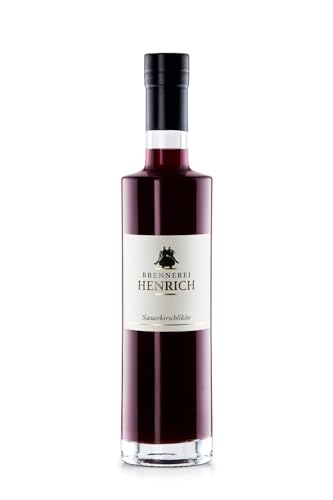 Sauerkirsch Likör 0,5 L - 20% vol | fruchtige Kirsche | traditionelle Familienbrennerei aus Hessen | handcrafted Cherry liqueur von MANDARINA