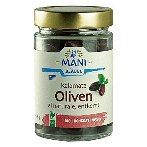 Mani Bläuel Bio Kalamata Oliven 175 g von MANI