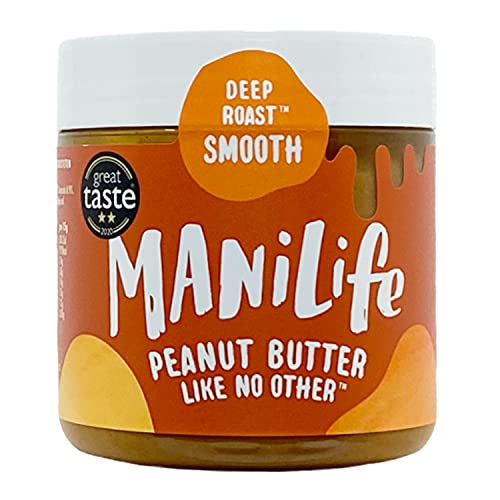 ManiLife - Deep Roast Smooth Peanut Butter - Erdnussbutter aus kräftig gerösteten Erdnüssen - 295g ManiLife - Deep Roast Smooth Peanut Butter - Erdnussbutter aus kräftig gerösteten Erdnüssen - 295g von MANÍLIFE