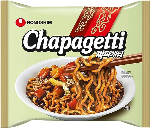 MAOMAO® Nong Shim 10er Instant Nudeln | 10er Pack Chapagetti 140g von MAOMAO