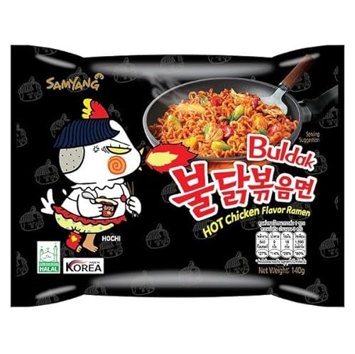 MAOMAO® Samyang 20er Instant Nudeln | 20er Pack Hot Chicken Original 140g von MAOMAO