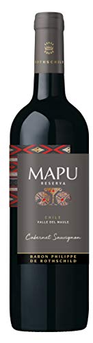 MAPU - Baron Philippe de Rothschild - Reserva Cabernet Sauvignon – Trockener Rotwein aus Chile (1 x 0,75 l) von MAPU - Baron Philippe de Rothschild