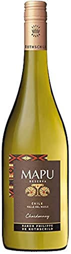 MAPU Reserva Chardonnay - Baron Philippe de Rothschild – Trockener Weißwein aus Chile (1 x 0,75 l) von MAPU - Baron Philippe de Rothschild