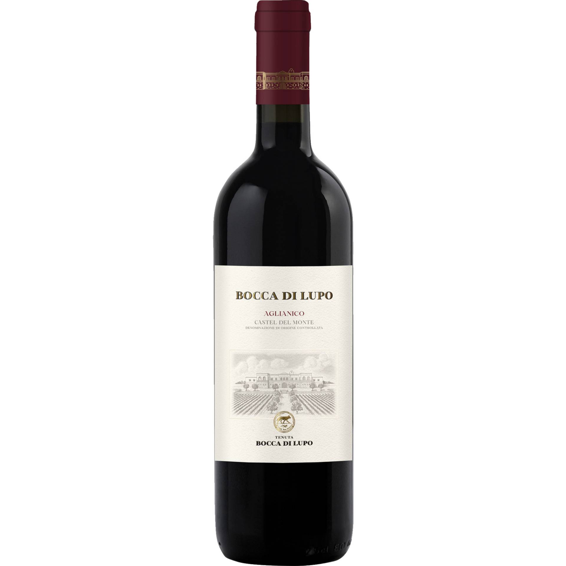 Bocca di Lupo Tormaresca, Castel del Monte DOC, Holzkiste, Apulien, 2020, Rotwein Bocca di Lupo Tormaresca, Castel del Monte DOC, Holzkiste, Apulien, 2020, Rotwein von MARCHESI ANTINORI S.p.A., IT-50123 Firenze