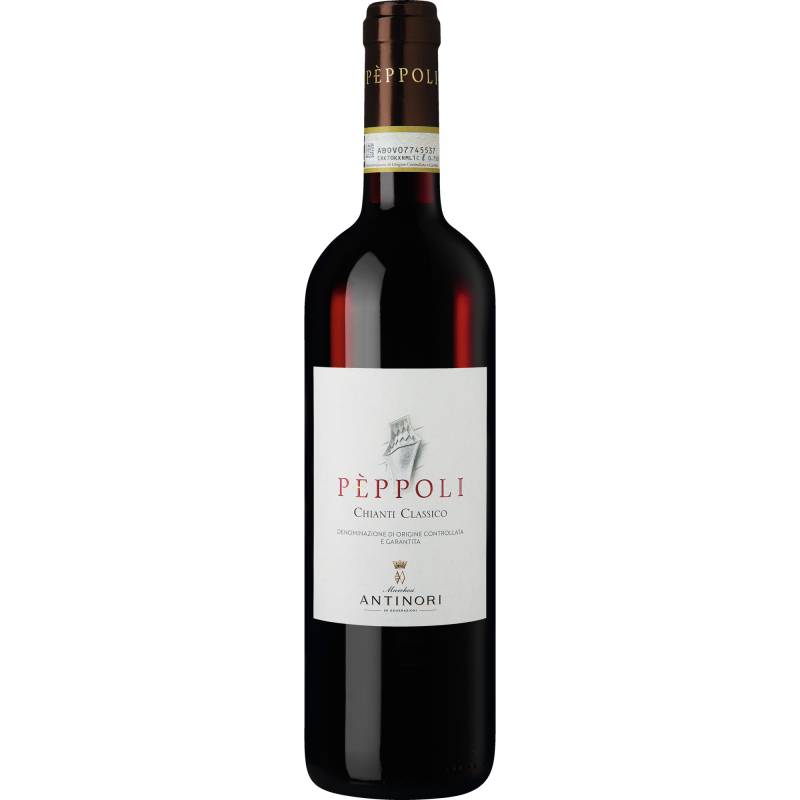 Pèppoli, Chianti Classico DOCG, 0,375 L, Toskana, 2022, Rotwein von MARCHESI ANTINORI S.p.A.,50123,Firenze,Italien