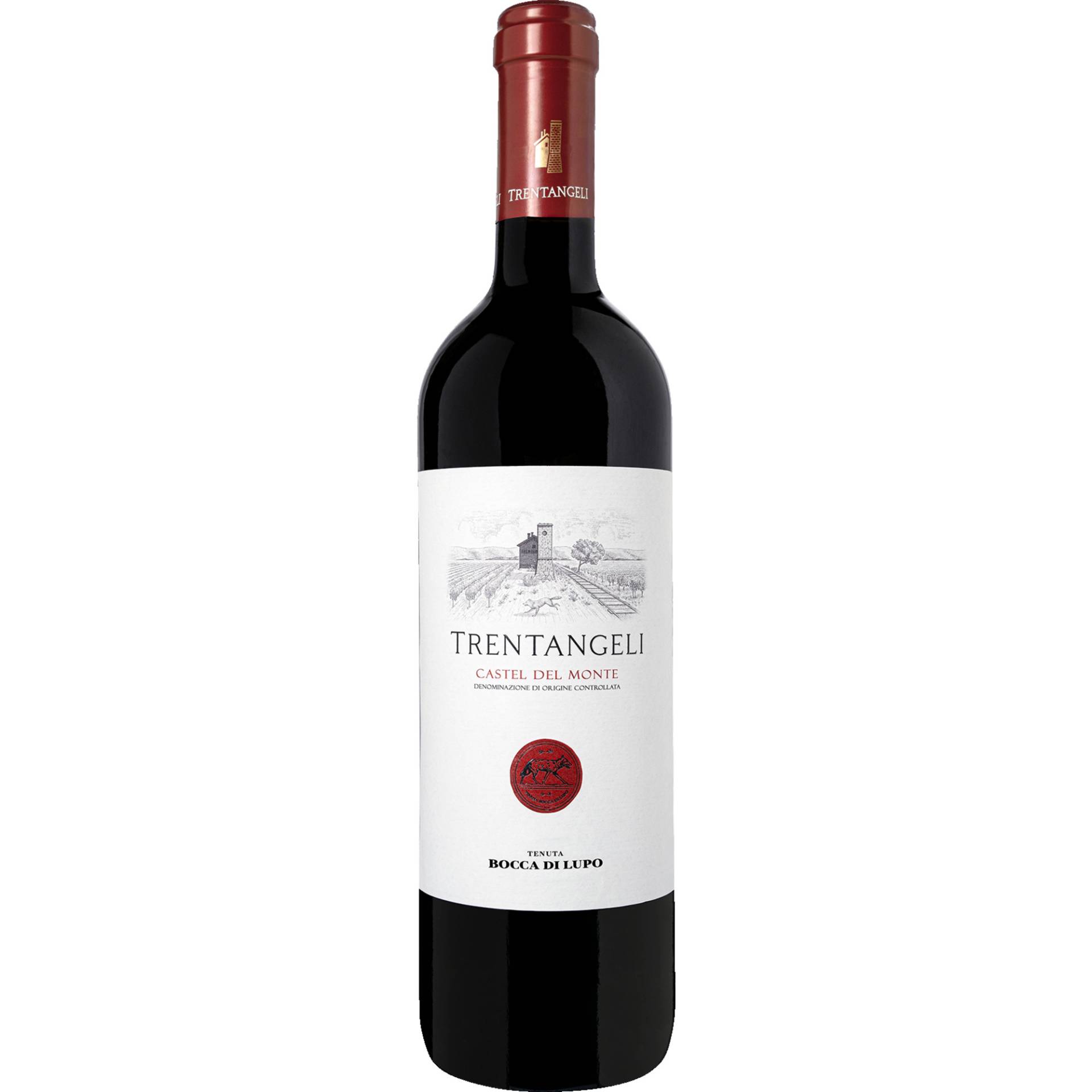 Trentangeli Rosso, Castel del Monte DOC, Apulien, 2019, Rotwein von MARCHESI ANTINORI S.p.A.,50123,Firenze,Italien