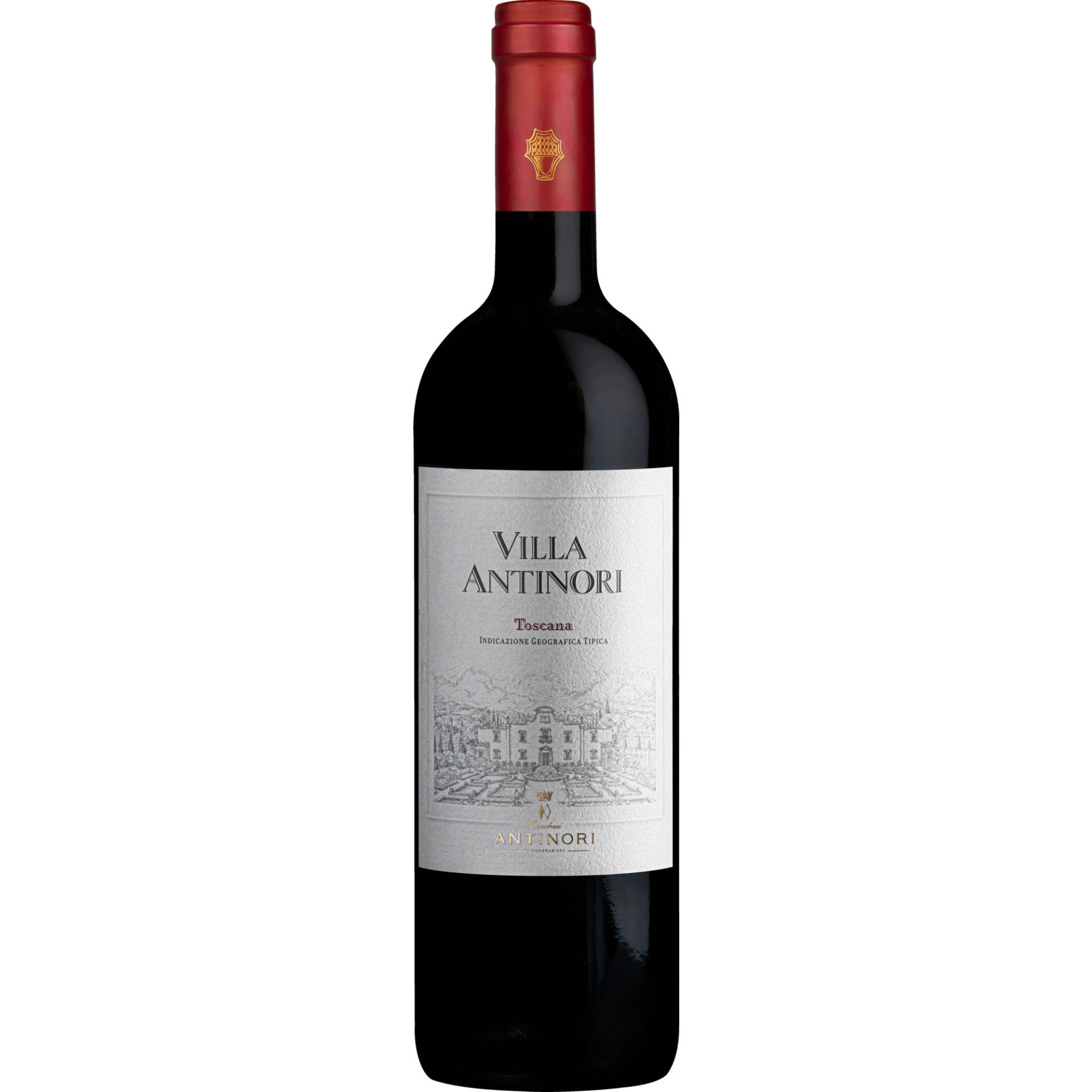 Villa Antinori Rosso, Toscana IGT, Toskana, 2022, Rotwein Villa Antinori Rosso, Toscana IGT, Toskana, 2022, Rotwein von MARCHESI ANTINORI S.p.A.,50123,Firenze,Italien
