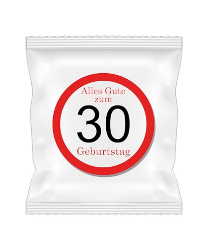 Gummibärchen "Alles gute zum Geburtstag", 25 Tüten je 12g | 18-20 - 30-40 - 50-60 - 70-80 - 90 Jahre (30 Jahre) von MARIP