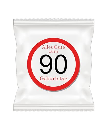 Gummibärchen "Alles gute zum Geburtstag", 25 Tüten je 12g | 18-20 - 30-40 - 50-60 - 70-80 - 90 Jahre (90 Jahre) von MARIP