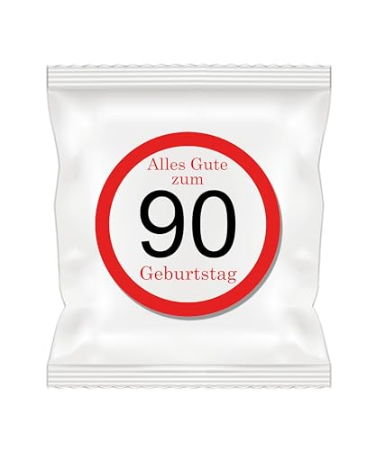 Gummibärchen "Alles gute zum Geburtstag", 25 Tüten je 12g | 18-20 - 30-40 - 50-60 - 70-80 - 90 Jahre (90 Jahre) von MARIP