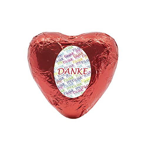 Schokoladenherz "Danke" | 50 Herzen | einfach mal DANKE sagen von MARIP