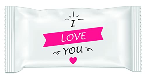 Traubenzucker "I love you", 50 Stück, für deine Hochzeit Traubenzucker "I love you", 50 Stück, für deine Hochzeit von MARIP