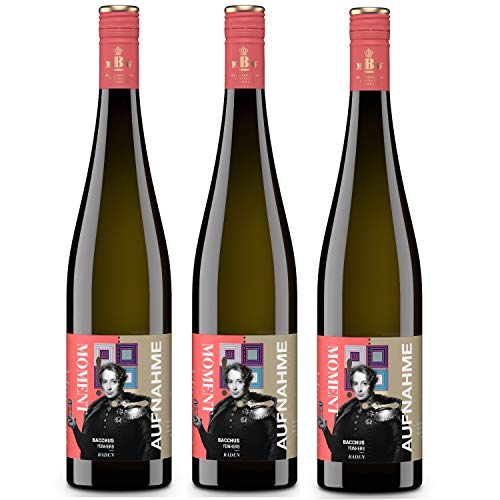 Markgraf von Baden Moment-Aufnahme Bacchus Weißwein Wein feinherb Deutschland (3 Flaschen) von Markgraf von Baden