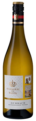 Markgraf von Baden | VDP.Ortswein | Durbach Weißburgunder | Trockener Weißwein aus Baden (1 x 0,75l) von Markgraf von Baden