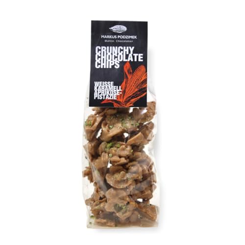 das.naschwerk Crunchy Chocolate Chips weisse Karamellschokolade das.naschwerk Crunchy Chocolate Chips weisse Karamellschokolade von MARKUS PODZIMEK MAITRE