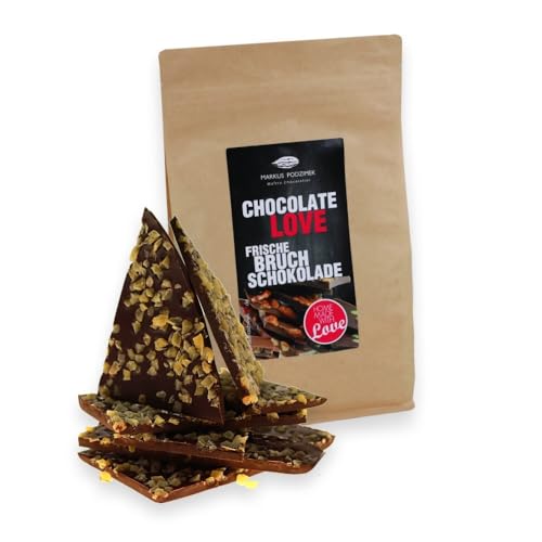 das.naschwerk Frische Bruchschokolade - Edel- Zartbitter mit kandiertem Ingwer - 60% Cacao gewicht 500 g das.naschwerk Frische Bruchschokolade - Edel- Zartbitter mit kandiertem Ingwer - 60% Cacao gewicht 500 g von MARKUS PODZIMEK MAITRE