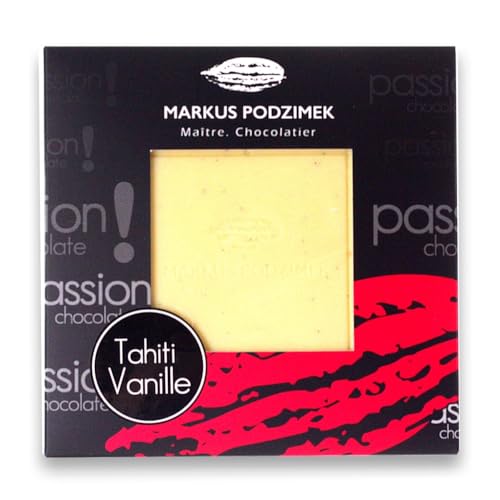 das.naschwerk Tahiti Vanille Weisse Schokolade mit echter Tahiti Vanille verfeinert das.naschwerk Tahiti Vanille Weisse Schokolade mit echter Tahiti Vanille verfeinert von MARKUS PODZIMEK MAITRE