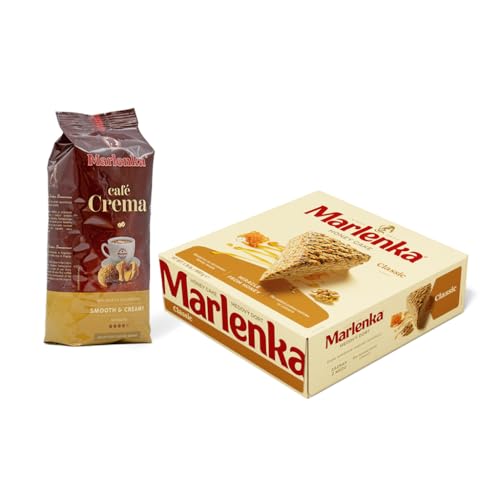 MARLENKA® Duopack | Honigkugeln (Honigkuchen + Café Crema) von Marlenka