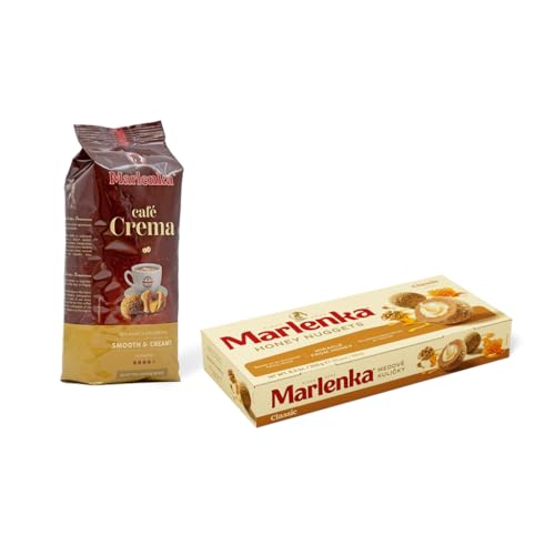 MARLENKA® Duopack | Honigkugeln (Honigkugeln + Café Crema) von Marlenka