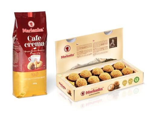 MARLENKA® Duopack | Honigkugeln (Honigkugeln + Café Crema) von MARLENKA